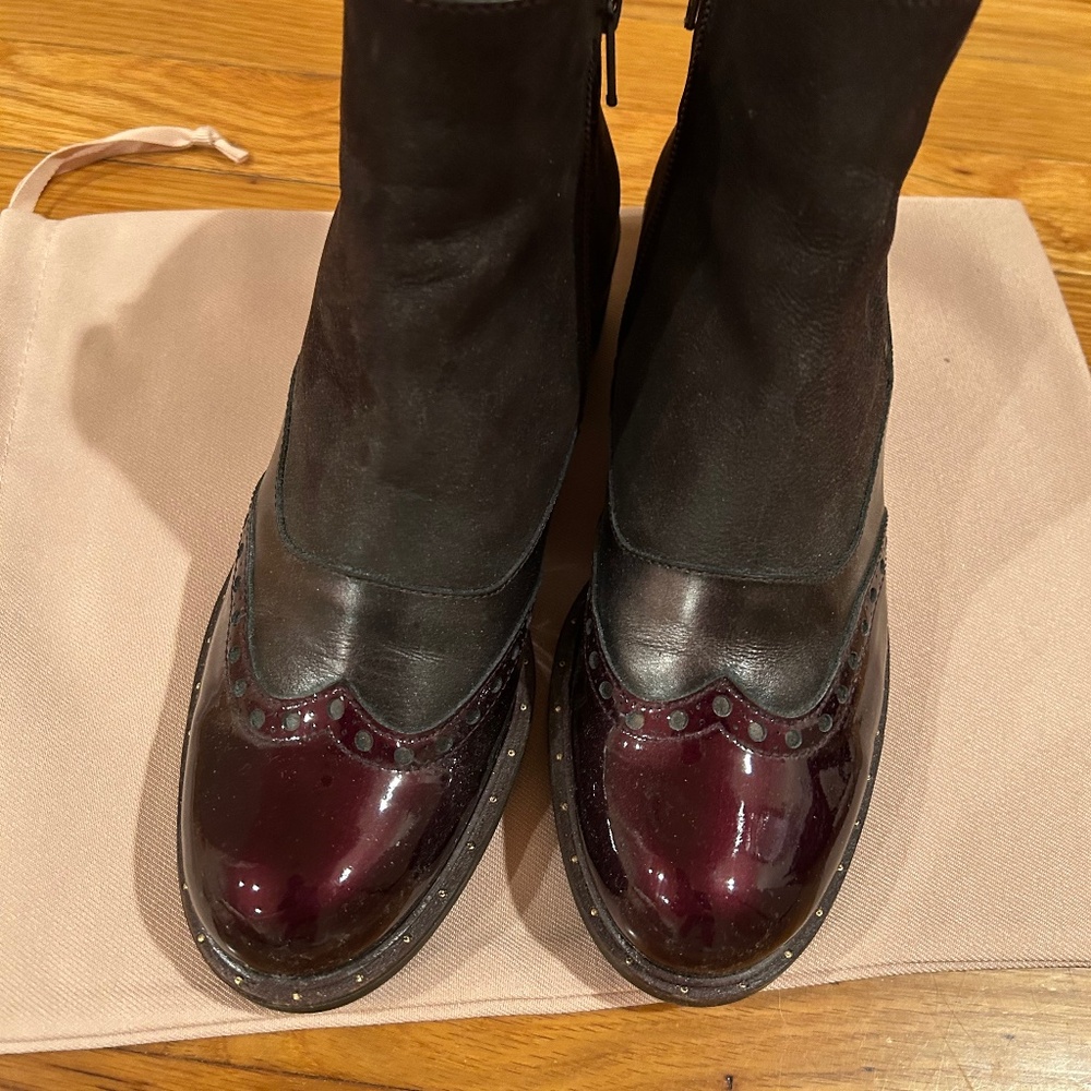 NEW, NWOB, WONDERS OXFORD BOOTIES